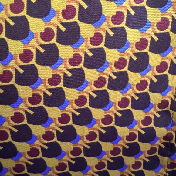 ZARA Abstract 70’s Tunic Midi Dress F/W 2022 - Picture 6 of 9